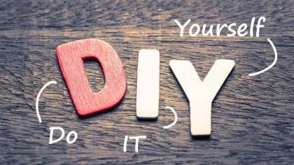 Budget shelf makeover with DIY Express elevates decor in minutes