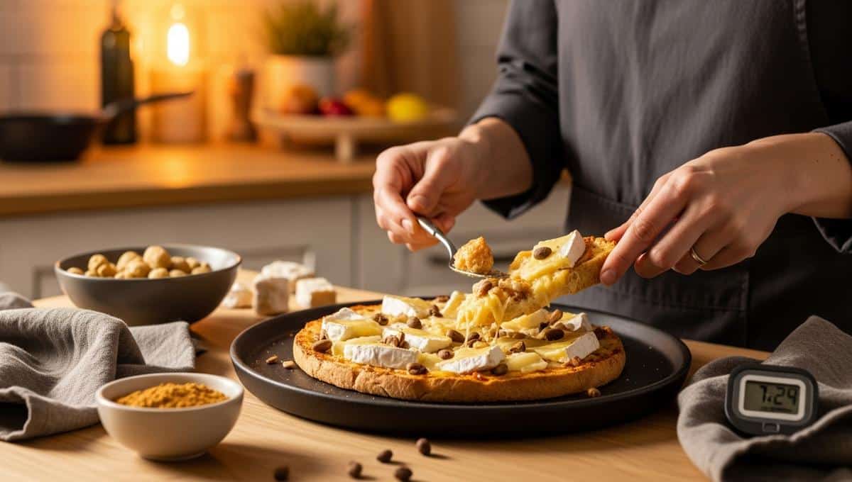 DivertissonsNous - Camembert : tartines dorées au miel et noix croquantes prêtes en 15 minutes pour réchauffer l’hiver
