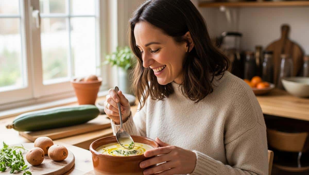 DivertissonsNous - Celeriac and potato soup warms winter dinners with creamy, easy, budget-friendly comfort