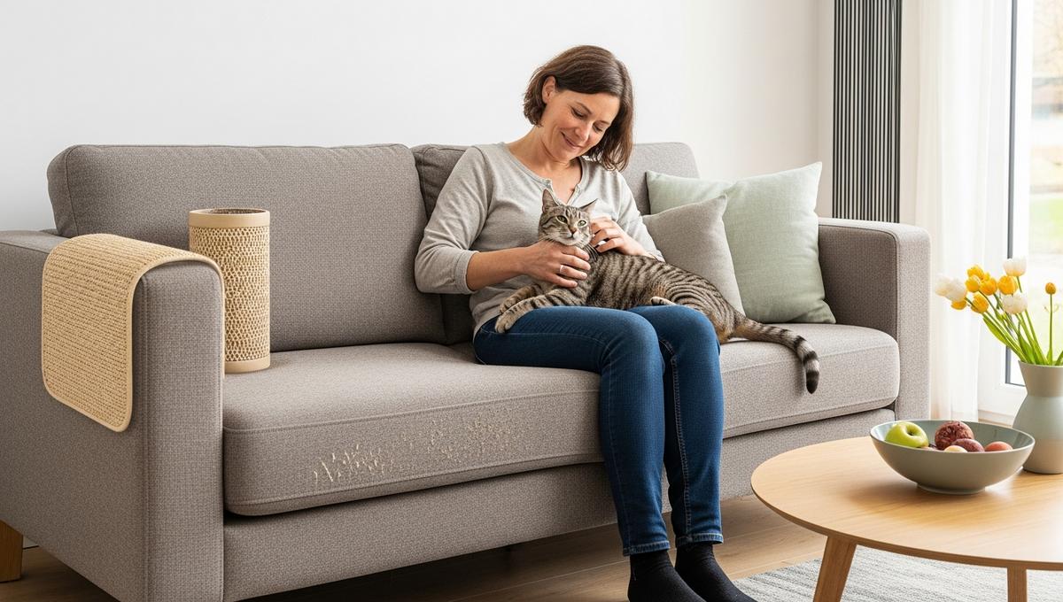DivertissonsNous - Chat: comment empêcher les griffades partout et protéger votre canapé ?