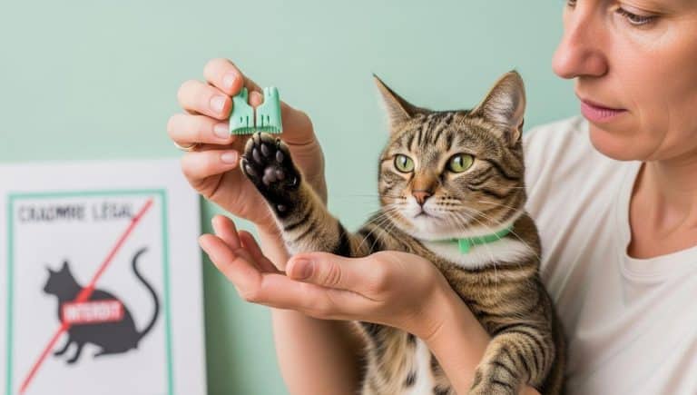 DivertissonsNous - Chat : en France, le dégriffage interdit vaut 2 ans de prison