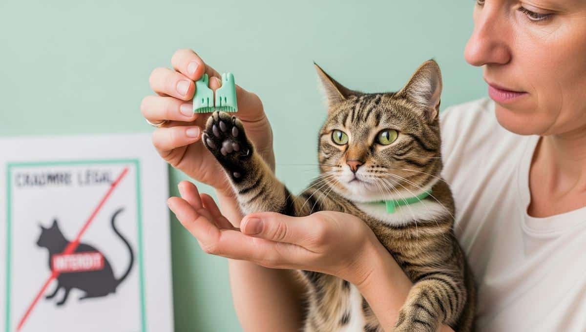 DivertissonsNous - Chat : en France, le dégriffage interdit vaut 2 ans de prison