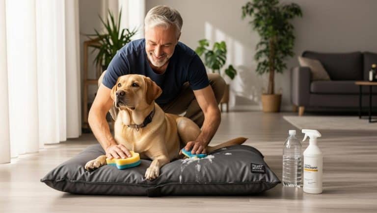 DivertissonsNous - Coussin pour chien: imperméable à moins de 7 € chez Action, pour chiens moyens