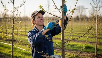 DivertissonsNous - Fruit trees stay frost-safe this winter with a 2-ingredient mud mix few use today