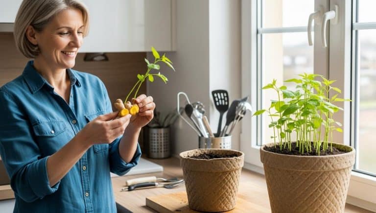 DivertissonsNous - Gingembre : la méthode express pour le cultiver à la maison sans effort et économiser sur vos courses