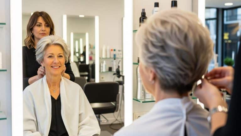 DivertissonsNous - Hairstyles after 60: the diamond haircut adds more volume than layers