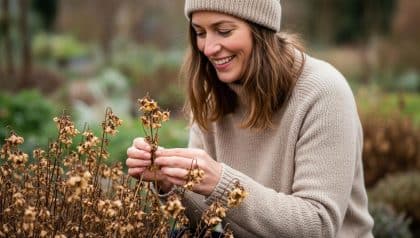 DivertissonsNous - Hydrangeas: leaving spent blooms on in winter protects buds and boosts spring flowering