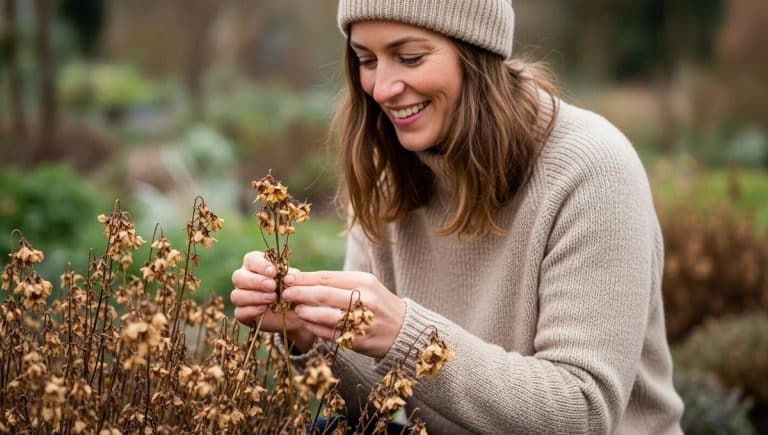 DivertissonsNous - Hydrangeas: leaving spent blooms on in winter protects buds and boosts spring flowering
