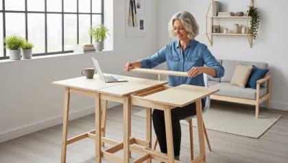 DivertissonsNous - IKEA: la mini table extensible gain de place s’adapte du studio au grand salon