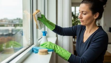 DivertissonsNous - Japanese technique cleans window sills most effectively in minutes