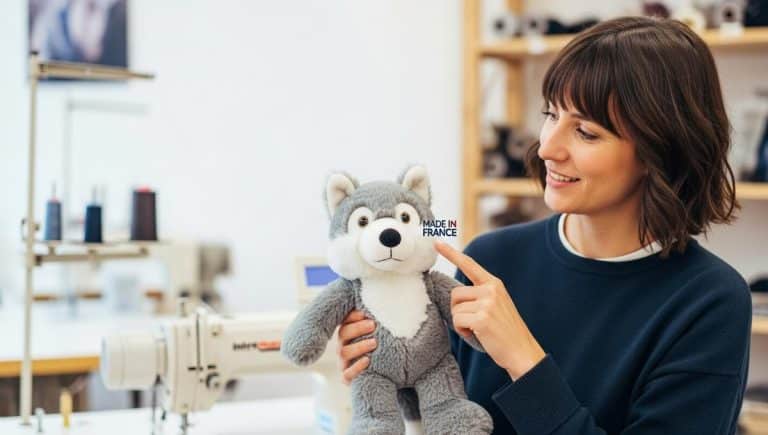 DivertissonsNous - Le loup de la pub Intermarché a sa peluche: fabriquée en France, mais pas par Intermarché