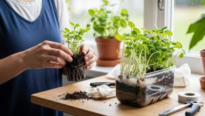 DivertissonsNous - Légumes frais toute l’année: cultive-les sans pot ni terre avec 1 simple bouteille
