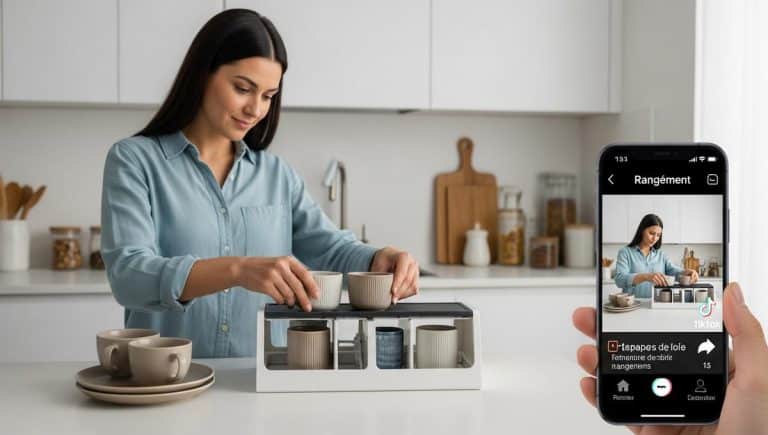 DivertissonsNous - Méthode japonaise de rangement des tasses séduit TikTok et fait gagner de la place dans des milliers de cuisines en Europe