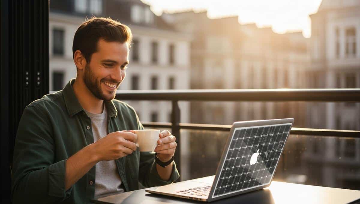 DivertissonsNous - Ordinateur solaire: un portable sans prise ni chargeur fonctionne à la lumière du jour