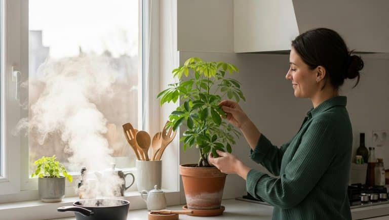 DivertissonsNous - Plante idéale pour le rebord de cuisine: la grande verte méconnue qui supporte chaleur et vapeur