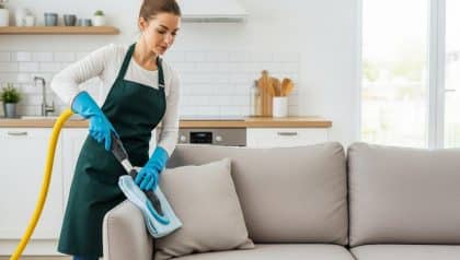 DivertissonsNous - Poils d’animaux: votre salon redevient propre grâce à un ustensile que vous avez déjà, sans dépenser 1 euro