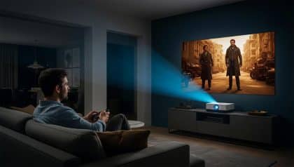 DivertissonsNous - Téléviseur: la projection laser UST s’impose en 10 ans, 120 pouces à la maison et consommation en baisse