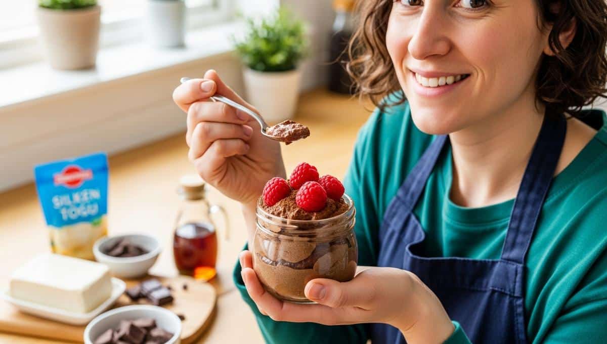 DivertissonsNous - Chocolate-Tofu Cream: This Silky Egg-Free Dessert Will Change Your Mind About Vegan Treats