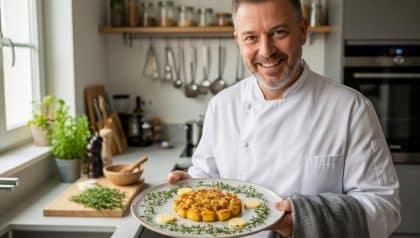mcetv - Fondant de pommes de terre au four : beurre, thym et croûte dorée en 5 minutes de préparation