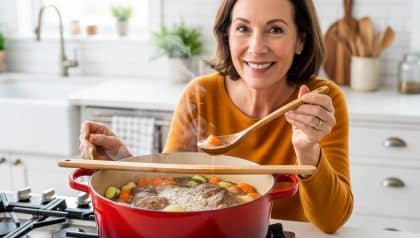 DivertissonsNous - Perfect pot-au-feu: the magic spoon trick that tenderizes meat in minutes