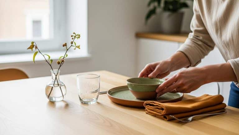 DivertissonsNous - Table Setting Trend 2026: Tablecloths and Placemats Are Out as Minimalist Dining Takes Over