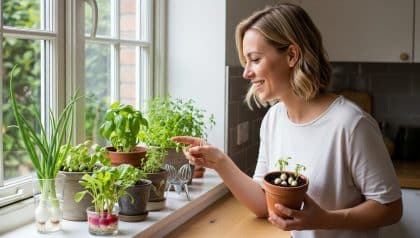 DivertissonsNous - These Vegetables Grow Perfectly in Your Kitchen in Just a Few Weeks: Here Is What to Plant in 2026