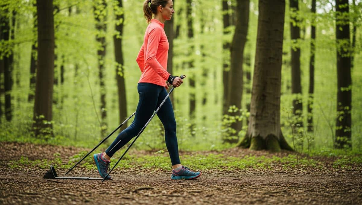 DivertissonsNous - Walking with poles activates 80% of your muscles: 7 body parts working without you even noticing