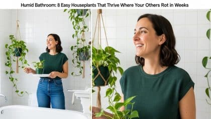DivertissonsNous - Humid Bathroom: 8 Easy Houseplants That Thrive Where Your Others Rot in Weeks